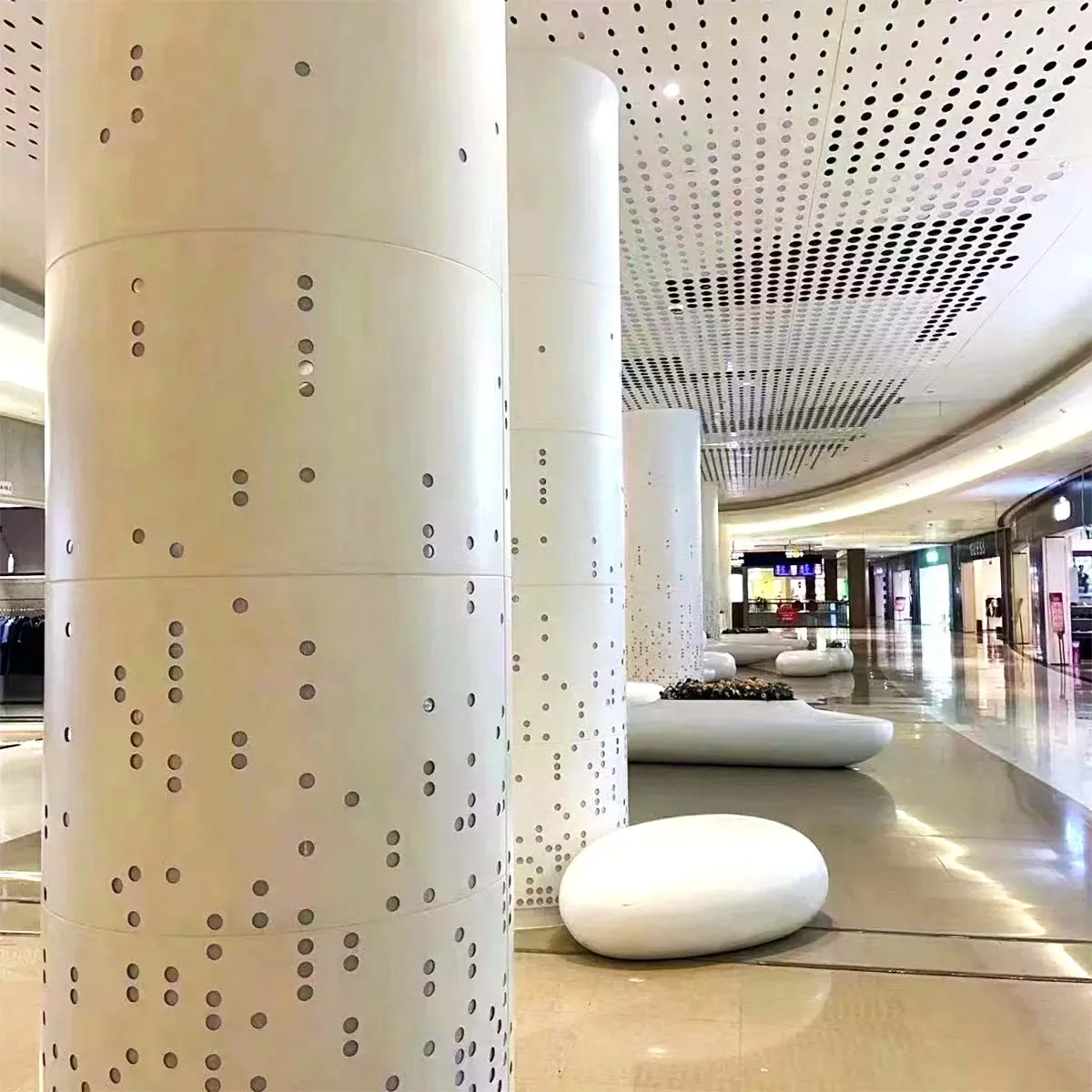 aluminium perforated panel