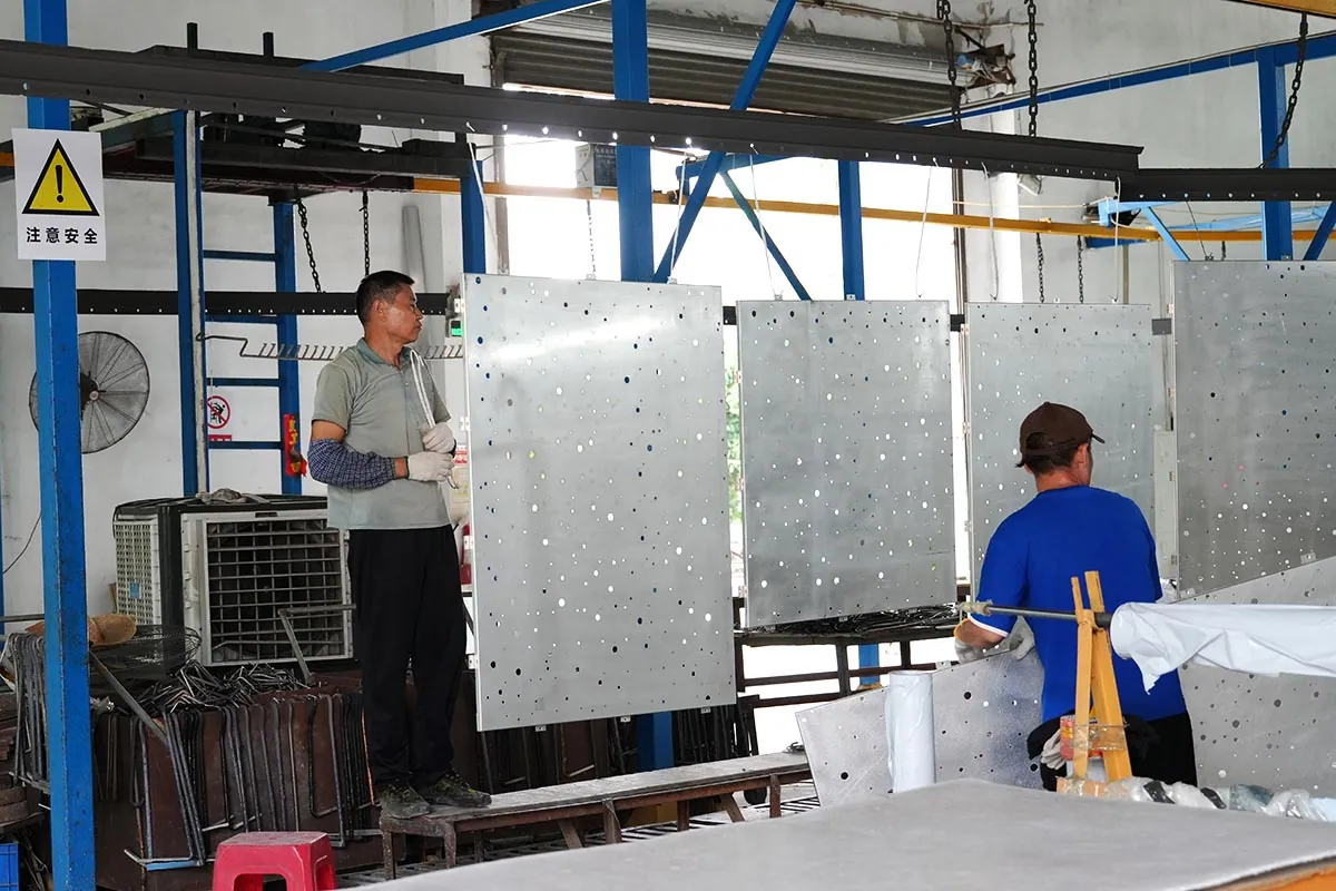 aluminum cladding facade supply