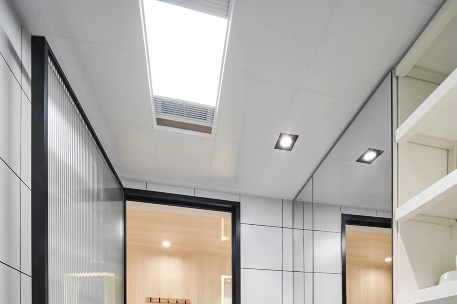 clip-in ceiling
