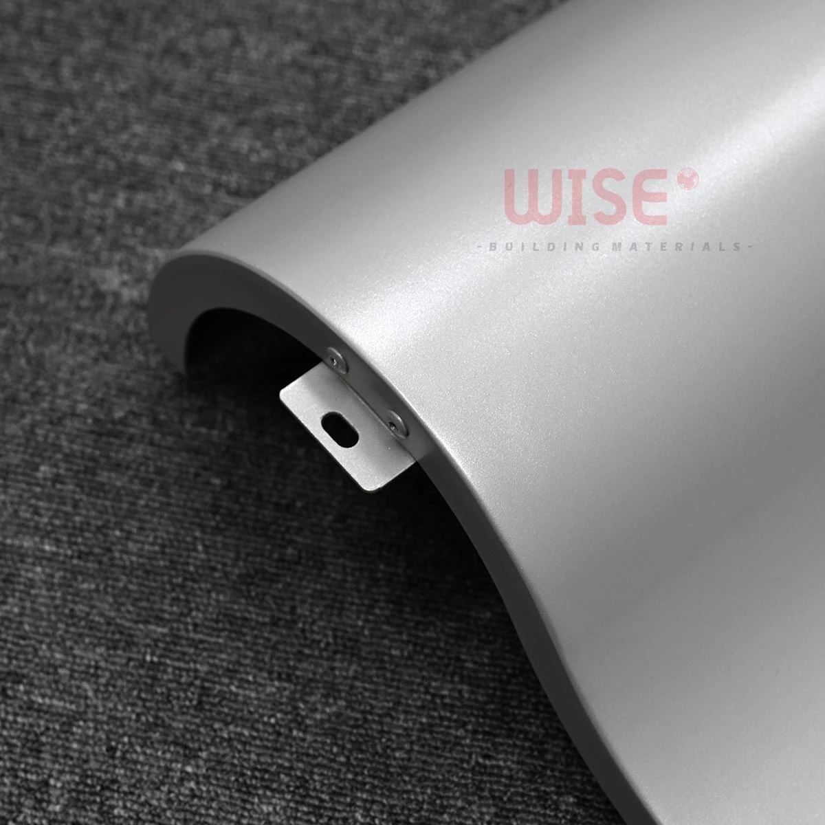 curved aluminum panel