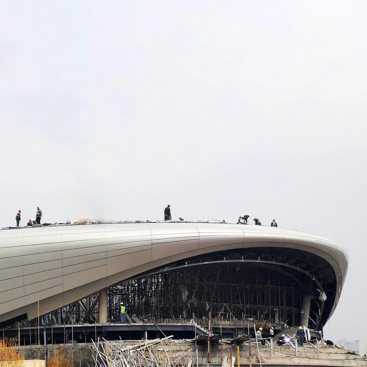curved metal buildings