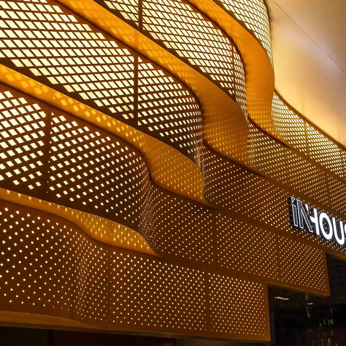 curved metal wall panels