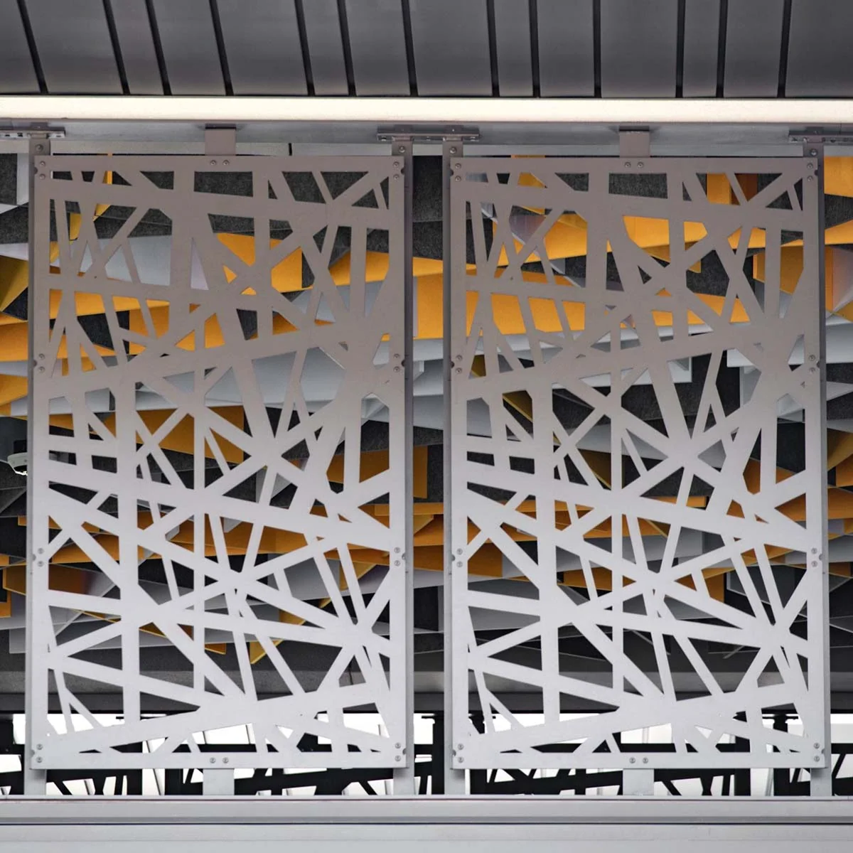 custom laser cut aluminum panels