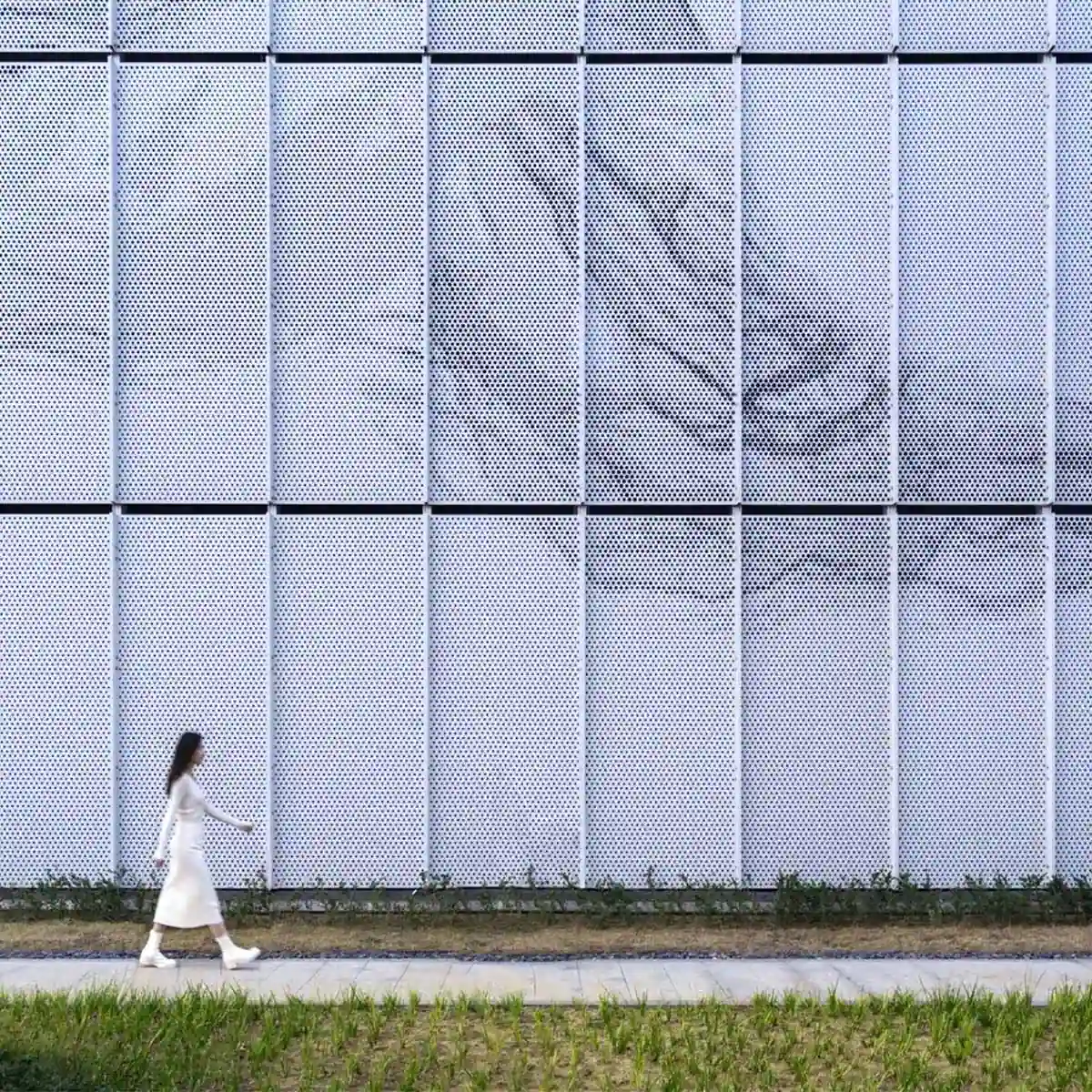 custom perforated metal panels