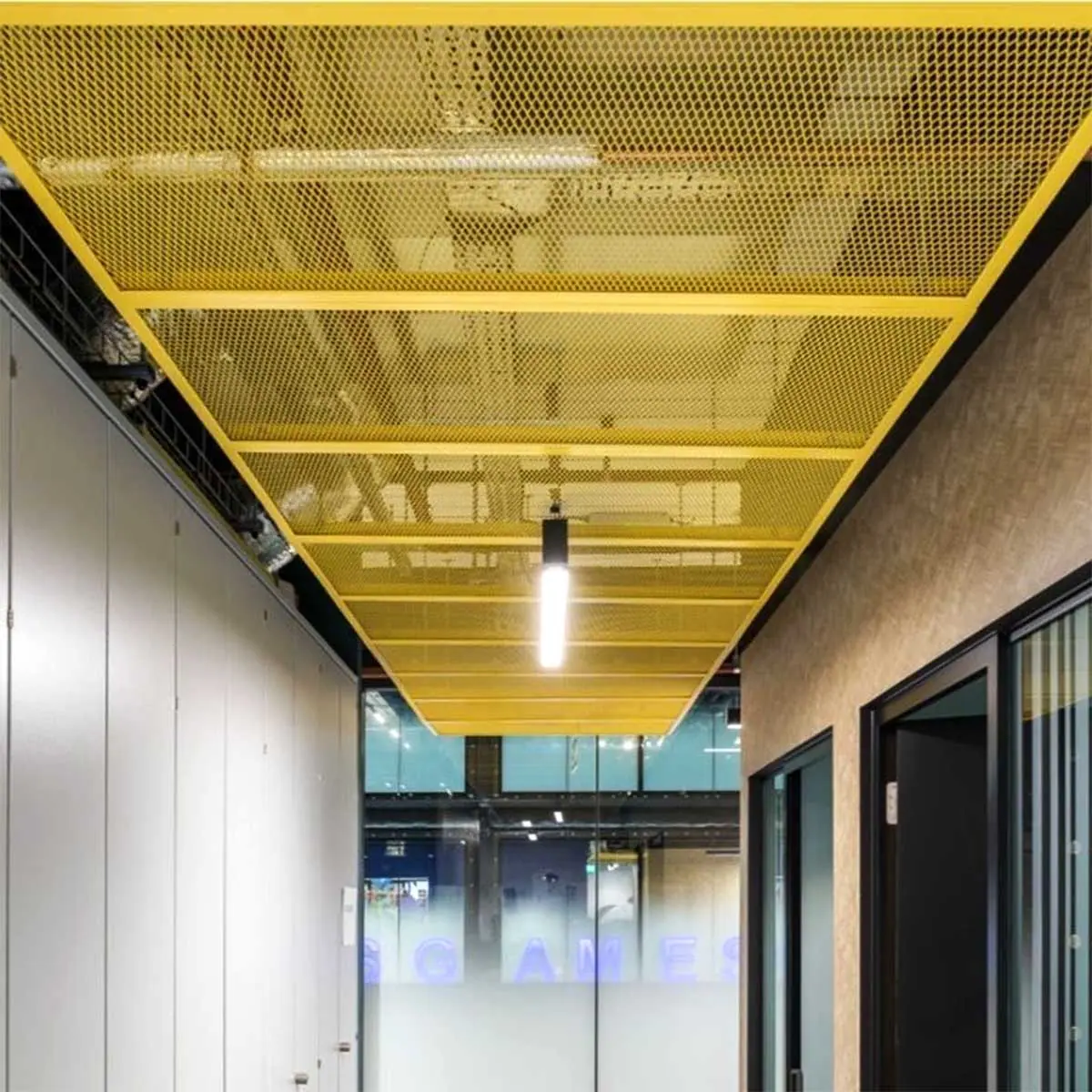 mesh ceiling tiles