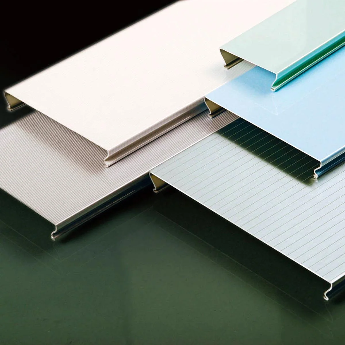 metal ceiling planks