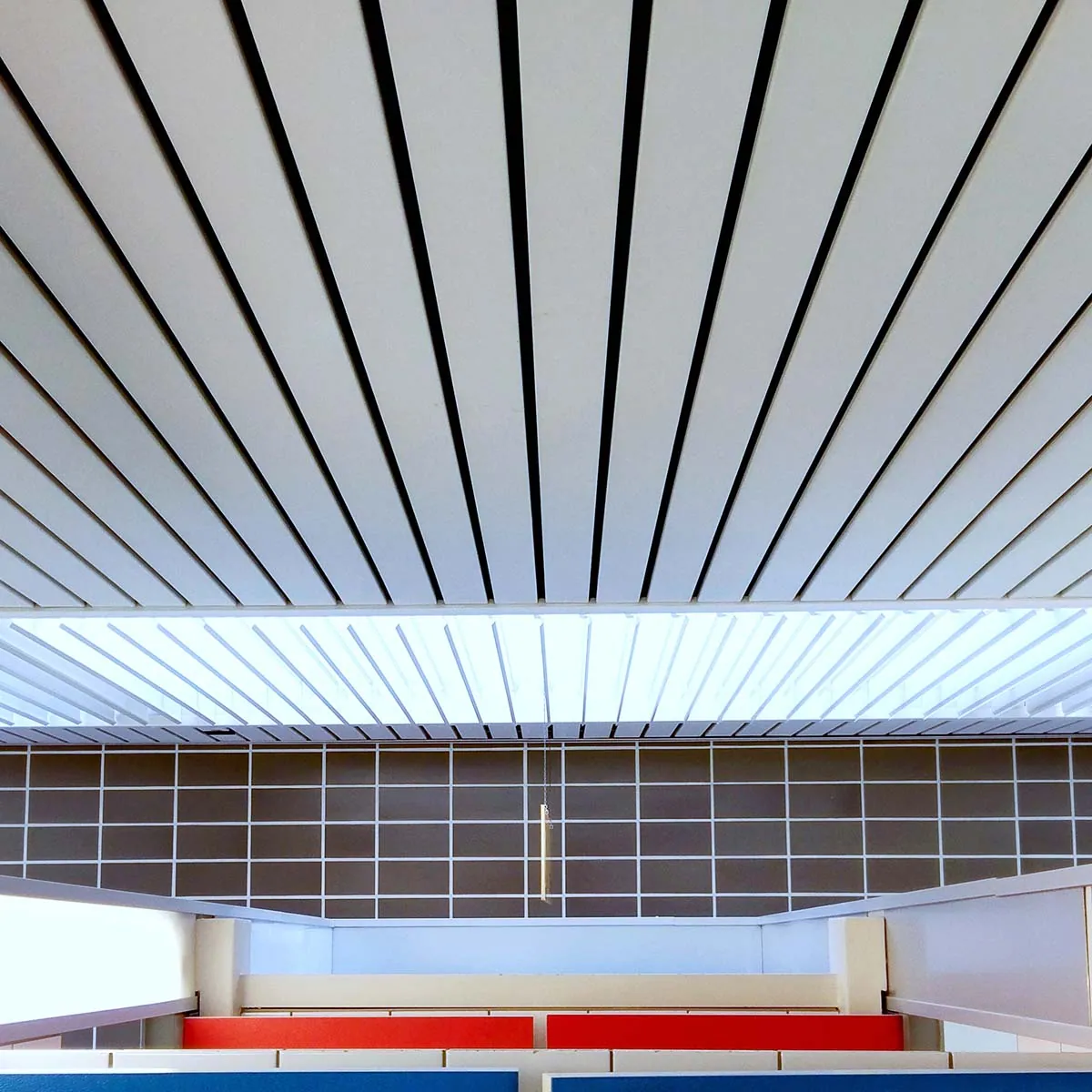 metal linear ceiling