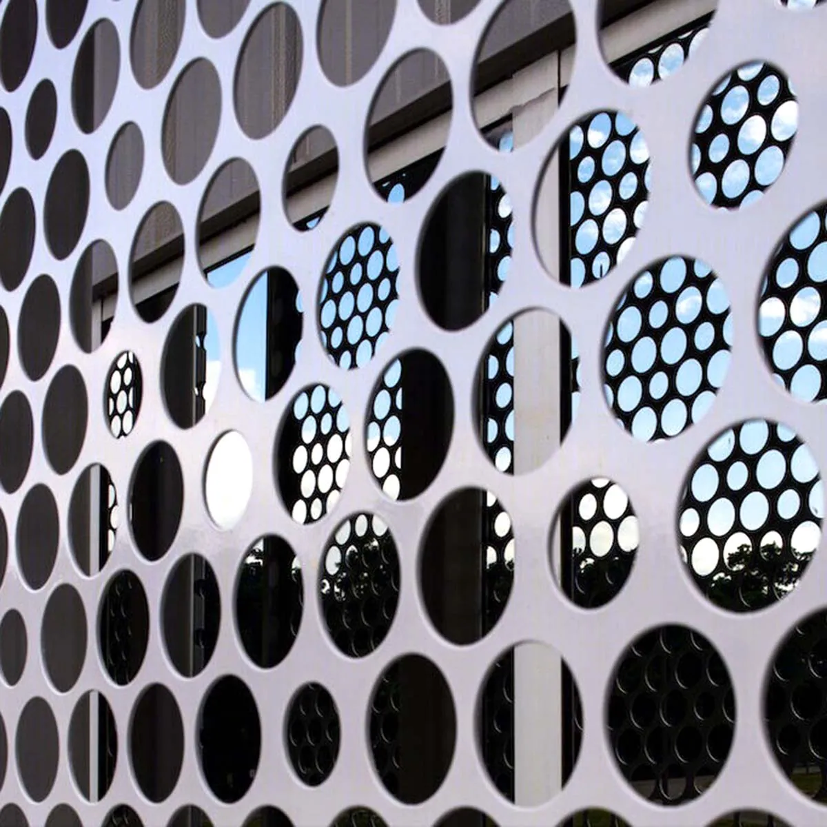 metal perforated panel