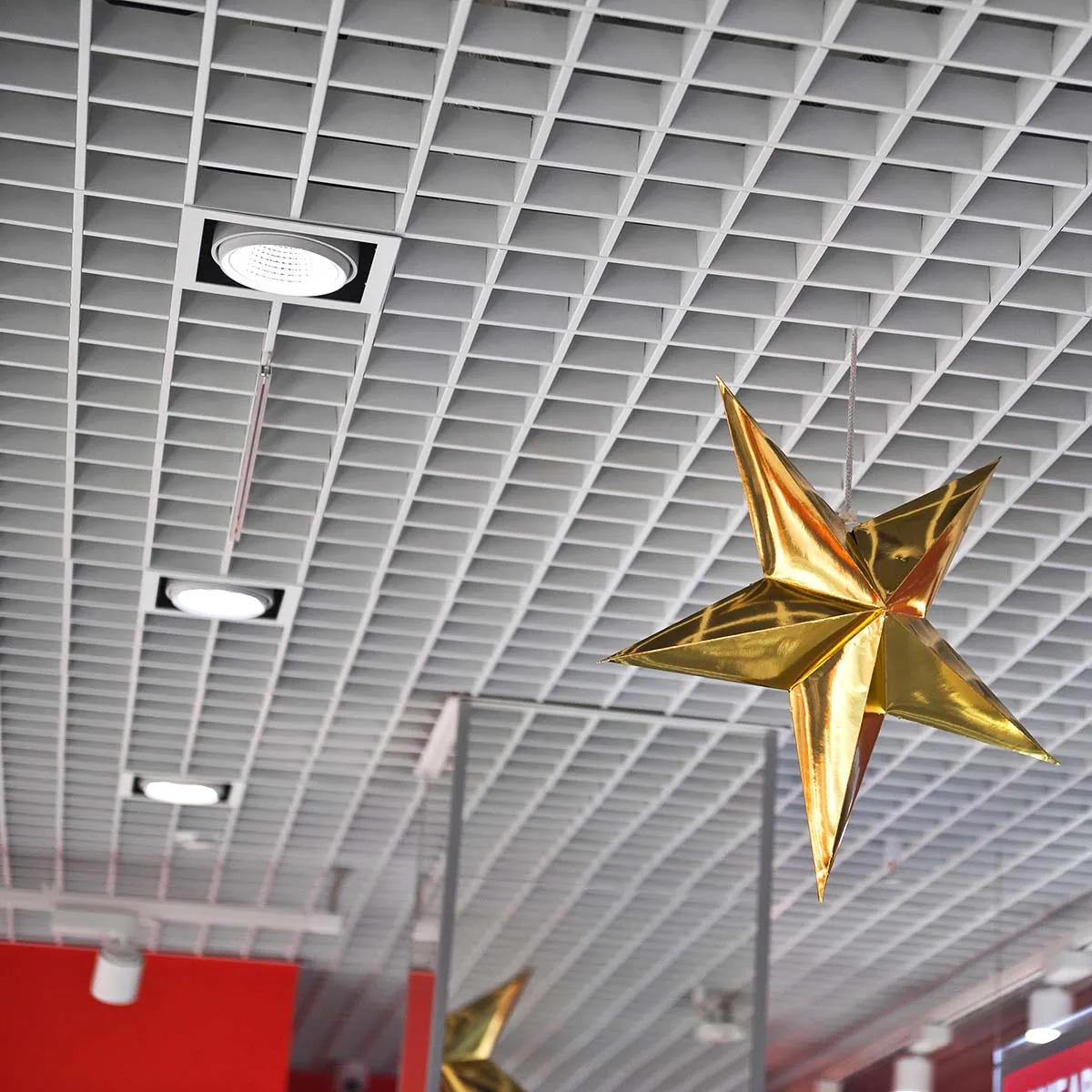 open cell ceiling system