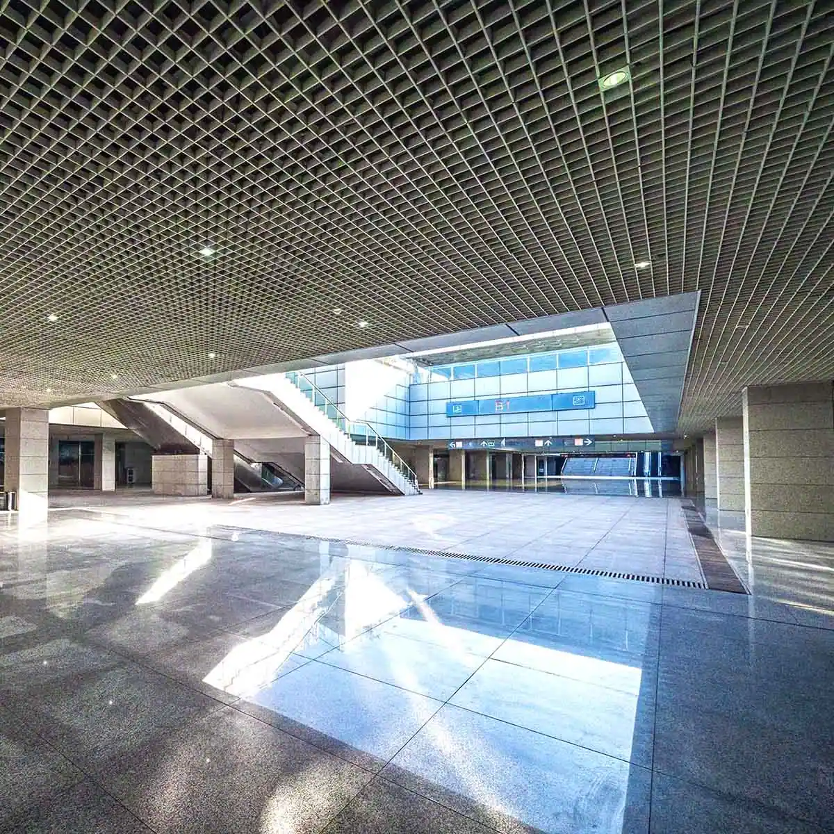 open cell ceiling