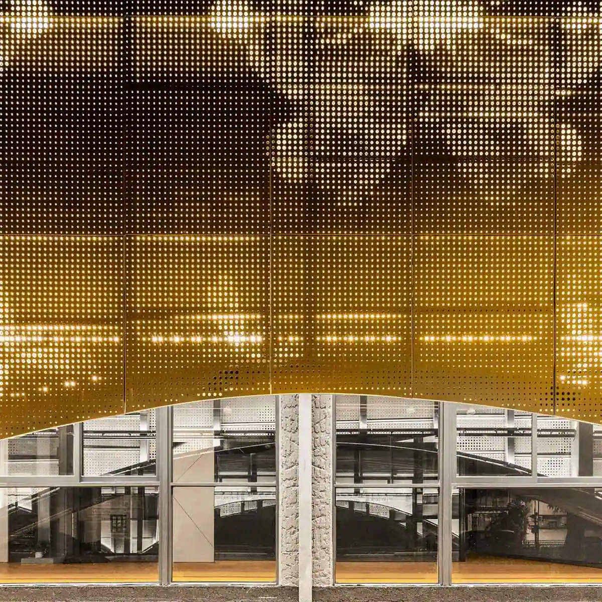 perforated wall panel