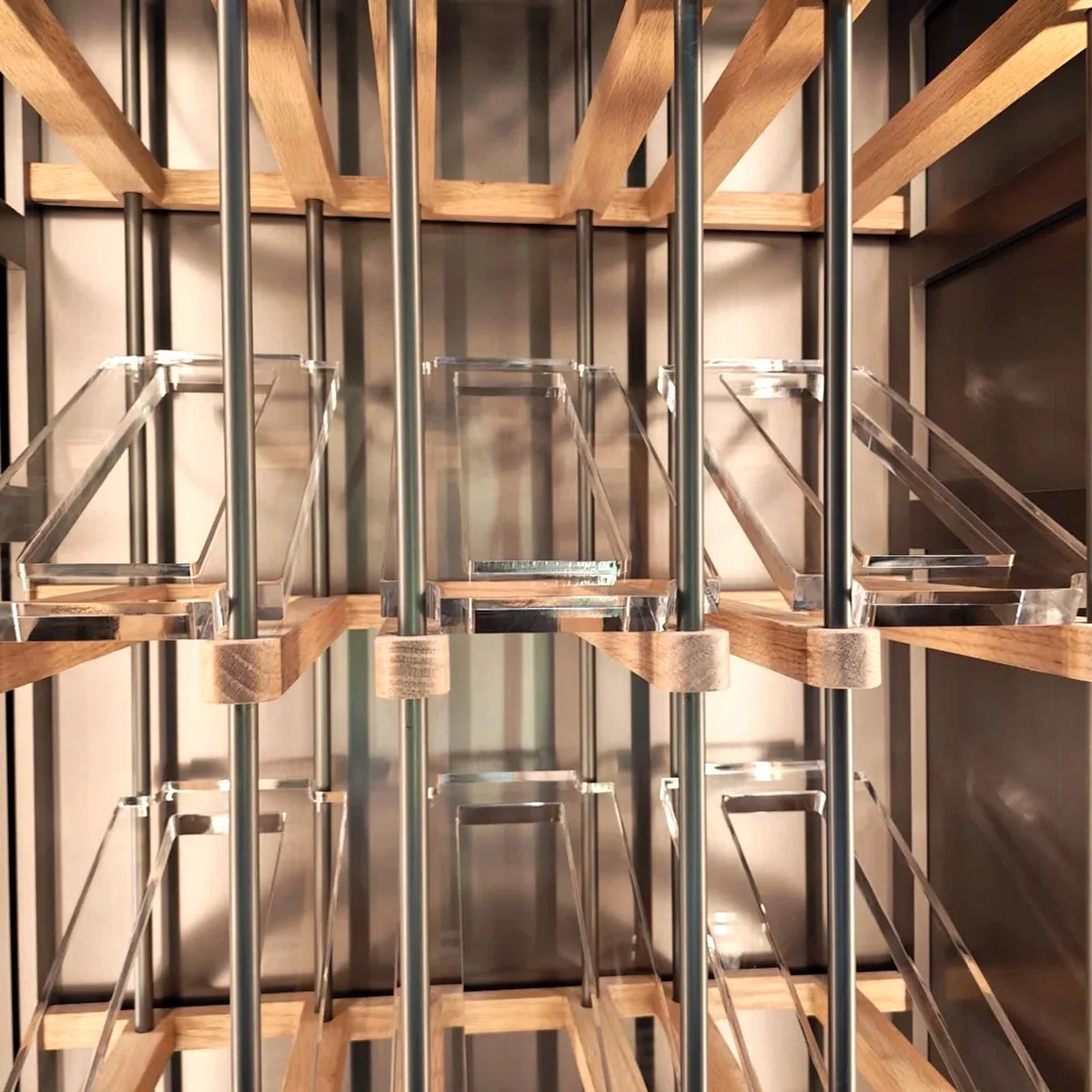 wine cabinet metal